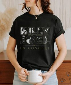 Official Billy Joel Merch Store “In Concert 2024 Admat Itinerary” Shirt