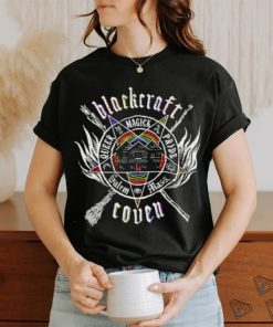 Official Blackcraft Coven Queer Magick Pride Mass Salem T shirt