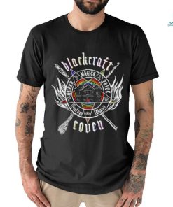 Official Blackcraft Coven Queer Magick Pride Mass Salem T shirt