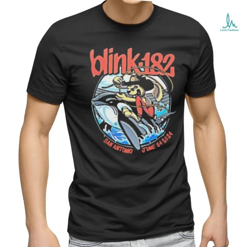 Official Blink 182 Frost Bank Center TX Jun 24 2024 Shirt