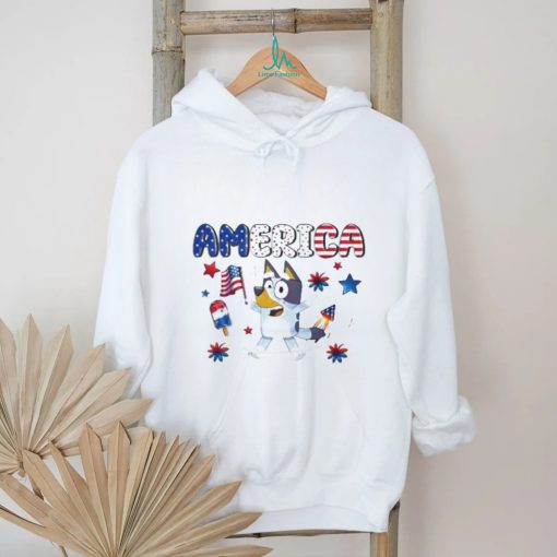 Official Bluey America 4th Of July 2024 Shirt