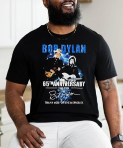 Official Bob Dylan 65th Anniversary 1959 2024 Thank You For The Memories Signature shirt