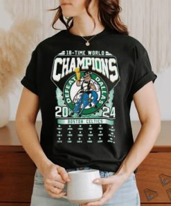 Official Boston Celtics 18 Time World Champions 1975 2024 shirt