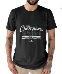 Official Boston Celtics 2024 NBA Finals Champions Skyline shirt