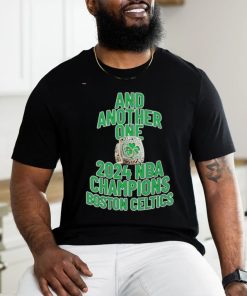 Official Boston Celtics And Another One 2024 NBA Champions Ring Shirt