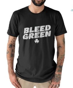 Official Boston Celtics Basketball Bleed Green Shirt