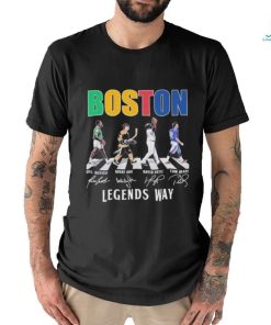 Official Boston Celtics Bill Russell Bruins Bobby Orr Red Sox Ortiz Patriots Tom Brady T Shirt