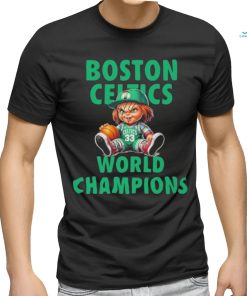 Official Boston Celtics Chucky World Champions NBA Finals 2024 Shirt