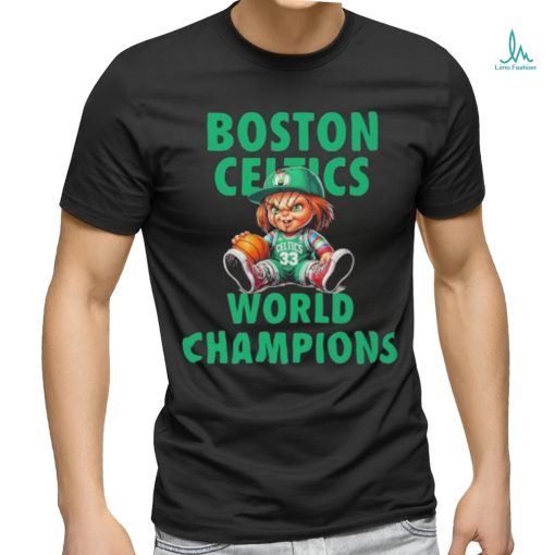 Official Boston Celtics Chucky World Champions NBA Finals 2024 Shirt