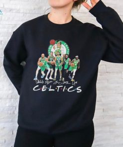 Official Boston Celtics Friends Players 2024 NBA Finals Signatures Shirt