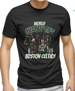 Official Boston Celtics World Champions 2024 Banner 18 T Shirt