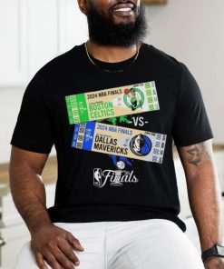 Official Boston Celtics vs Dallas Mavericks NBA Finals 2024 Shirt