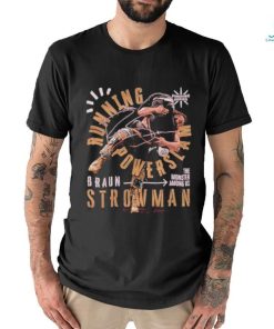 Official Braun Strowman Powerslam Black T shirt