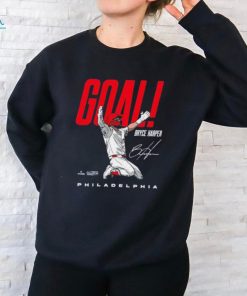Official Bryce Harper GOAL Philadelphia Phillies Shirt