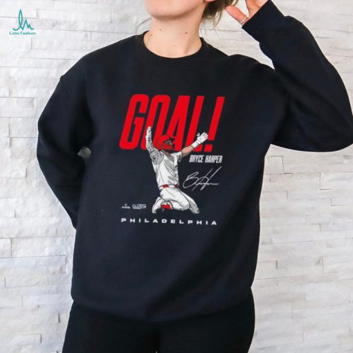 Official Bryce Harper GOAL Philadelphia Phillies Shirt