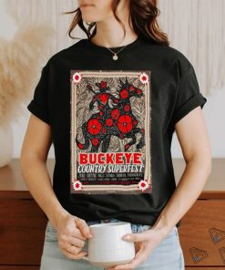 Official Buckeye Country Superfest Ohio Stadium Columbus OH June 22 23 2024 Poster shirt