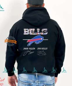 Official Buffalo Bills Josh Allen and Jim Kelly Signatures shirt