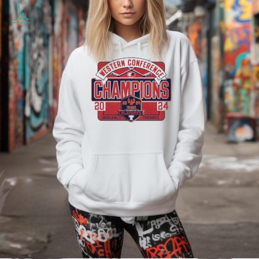 Official Calder Cup Playoffs 2024 Western Conference Champions Coachella Valley Firebirds Shirt
