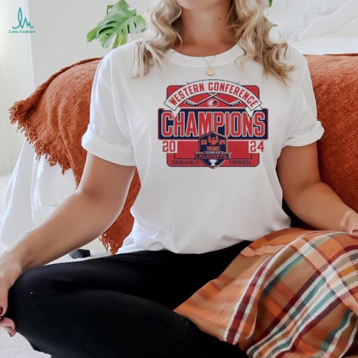 Official Calder Cup Playoffs 2024 Western Conference Champions Coachella Valley Firebirds Shirt