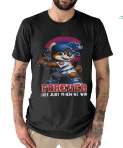 Official Clark Chicago Cubs Forever Not Just When We Win Shirt