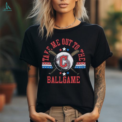 Official Cleveland Guardians baseball Take Me Out To The Ballgame t shirt