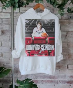 Official Congrats To Portland Trailblazers Has Been Picked 7 Round 1 From Donovan Clingan At 2024 NBA Draft poster t shirt, hoodie, sweater, long sleeve and tank top Official Congrats To Portland Trailblazers Has Been Picked 7 Round 1 From Donovan Clingan At 2024 NBA Draft poster t shirt