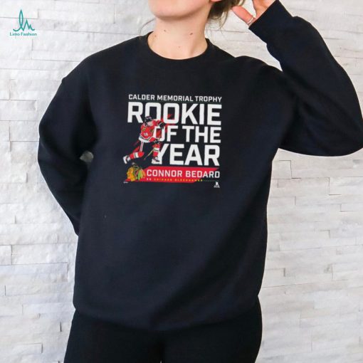Official Connor Bedard Chicago Blackhawks 2024 Calder Memorial Trophy Winner shirt