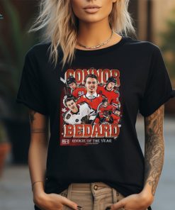 Official Connor Bedard Rookie of the Year Open Ice Calder Trophy Winner shirt