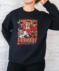 Official Connor Bedard Rookie of the Year Open Ice Calder Trophy Winner shirt