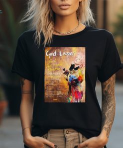 Official Cyndi Lauper Girls Just Wanna Have Fun Farewell Tour 2024 Poster Shirt