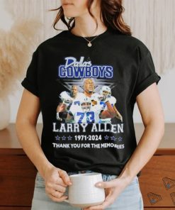 Official Dallas Cowboys Larry Allen 1971 2024 Thank You Legend Shirt