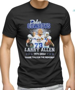 Official Dallas Cowboys Larry Allen 1971 2024 Thank You Legend Shirt