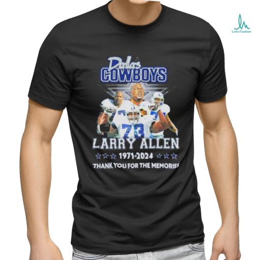 Official Dallas Cowboys Larry Allen 1971 2024 Thank You Legend Shirt