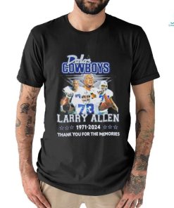 Official Dallas Cowboys Larry Allen 1971 2024 Thank You Legend Shirt