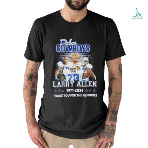 Official Dallas Cowboys Larry Allen 1971 2024 Thank You Legend Shirt