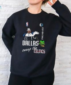 Official Dallas Mavericks Sweep The Celtics 2024 NBA Finals Shirt