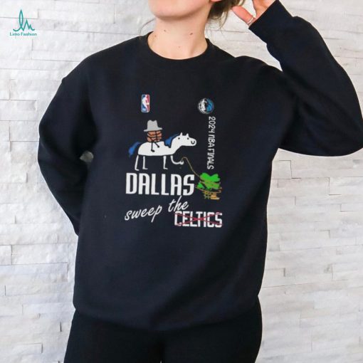 Official Dallas Mavericks Sweep The Celtics 2024 NBA Finals Shirt