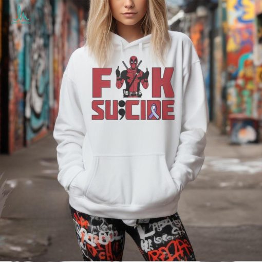 Official Deadpool Fuck Suicide Cancer Shirt