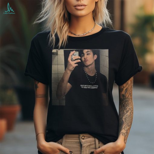 Official Destin Conrad Photo Intak P1harmony Wearing Bad Bitches Listen To Destin Conrad Shirt On Shirt