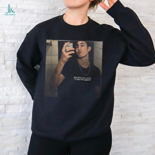 Official Destin Conrad Photo Intak P1harmony Wearing Bad Bitches Listen To Destin Conrad Shirt On Shirt