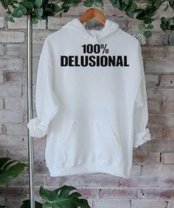 Official Diabolical Pee Wearing 100% Delusional Shirt