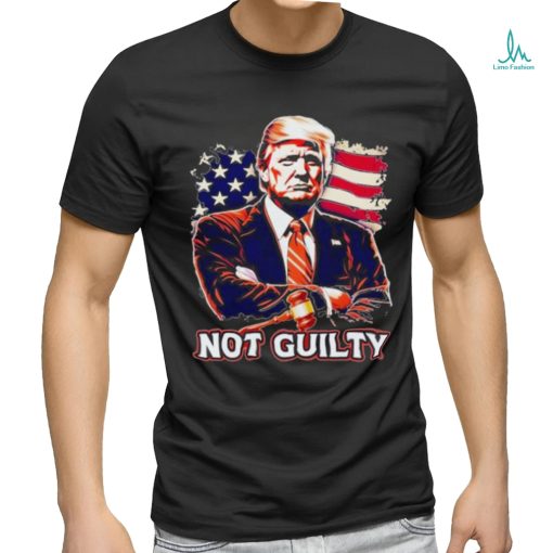 Official Donald Trump Not Guilty Shirt