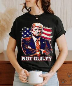 Official Donald Trump Not Guilty Shirt