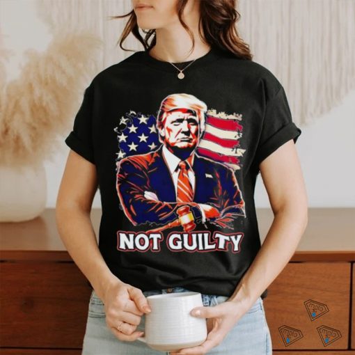 Official Donald Trump Not Guilty Shirt