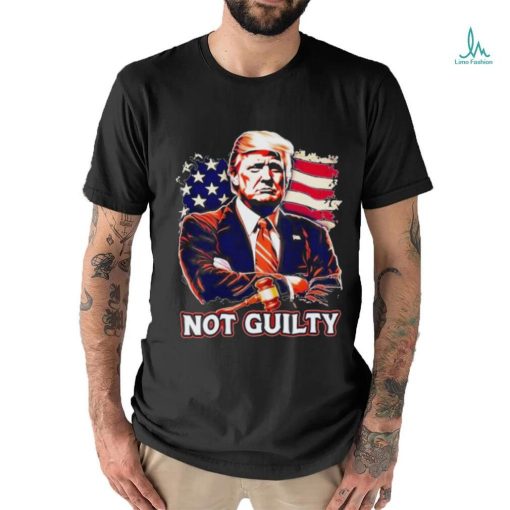 Official Donald Trump Not Guilty Shirt