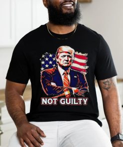 Official Donald Trump Not Guilty Shirt