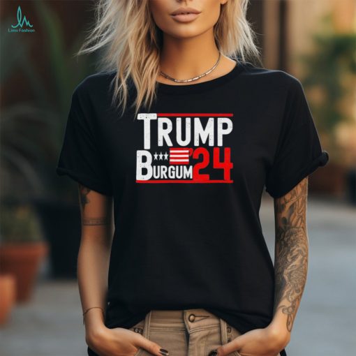 Official Donald Trump and Doug Burgum 2024 Election T Shirt