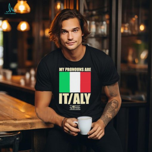 Official Dorian Electra My Pronouns Are Italy Shirt