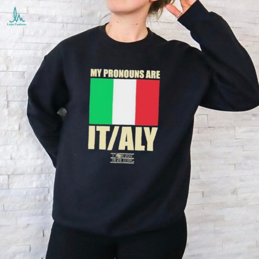 Official Dorian Electra My Pronouns Are Italy Shirt