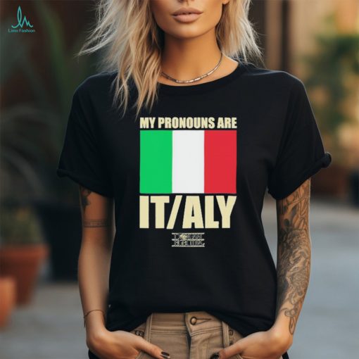 Official Dorian Electra My Pronouns Are Italy Shirt